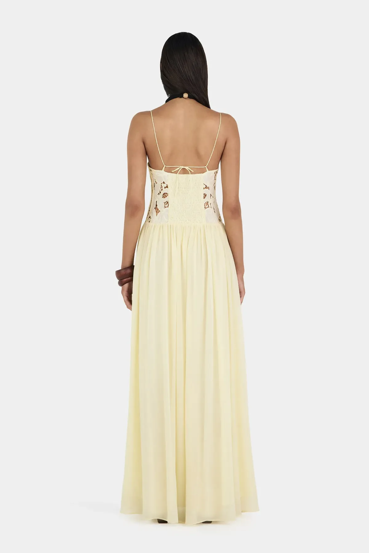 HANSEN + GRETEL Stephanie Maxi Dress Butter - Image 3