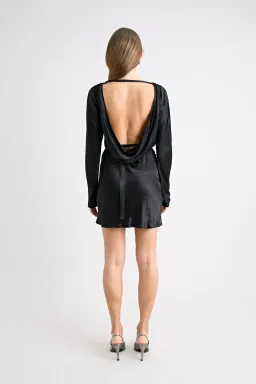 Pfeiffer Elliot Mini Dress Black for rent on The Volte - image 2