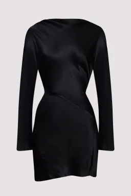 Pfeiffer Elliot Mini Dress Black for rent on The Volte - image 6
