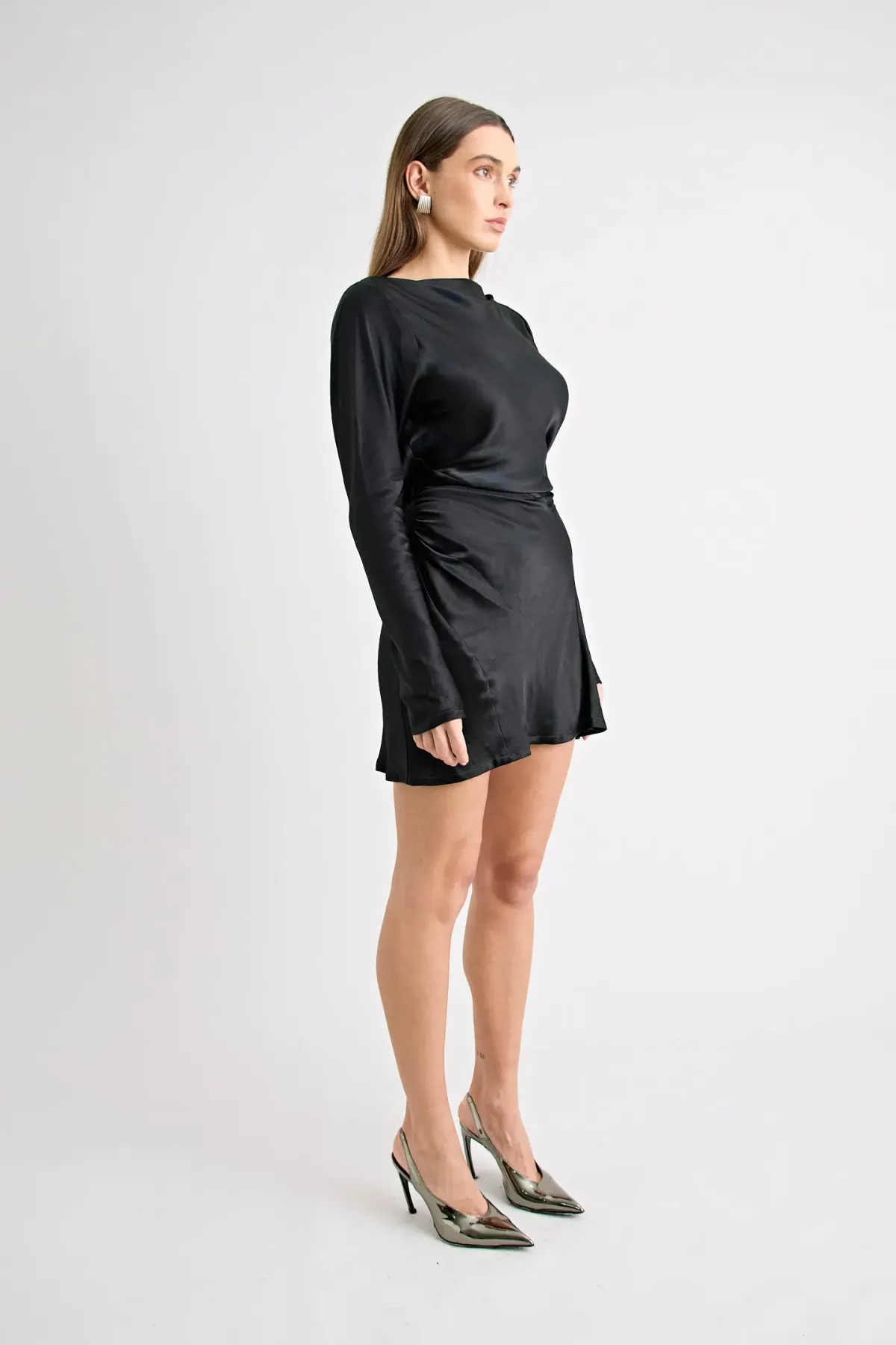 Pfeiffer Elliot Mini Dress Black - Image 4