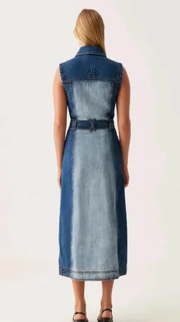 Aje Darcie Midi Dress Two Toned Size 14 for rent on The Volte - image 2