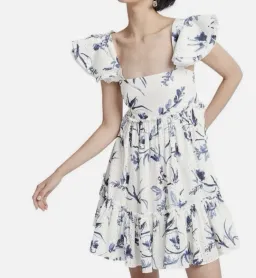 Aje Charlotte Mini Dress Size 8 for rent on The Volte - image 3