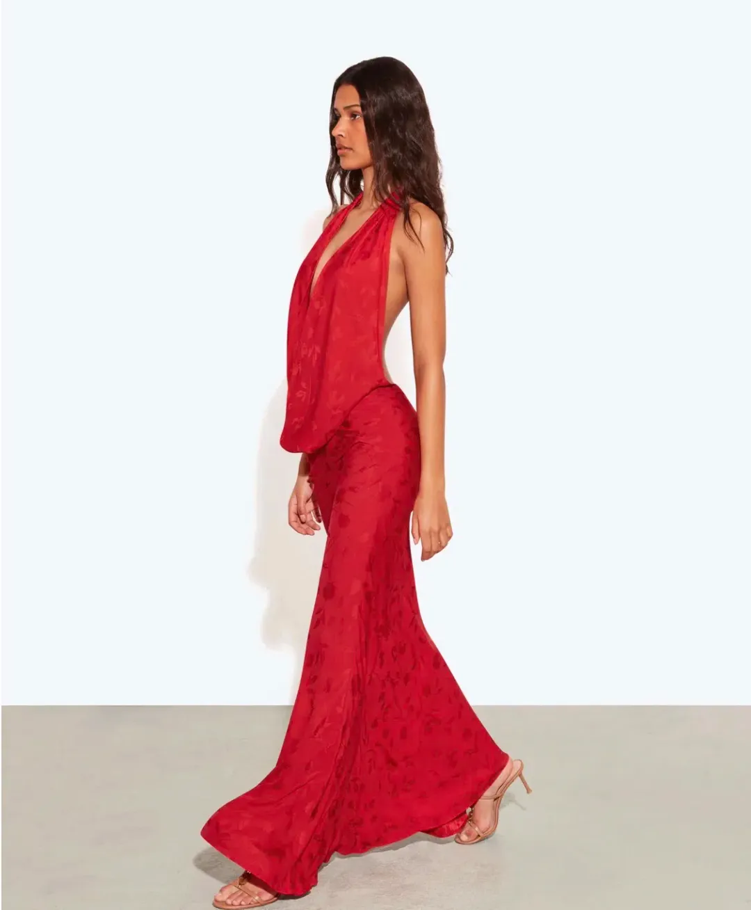Rat and Boa Red Alita Dress XS for rent on The Volte - main image