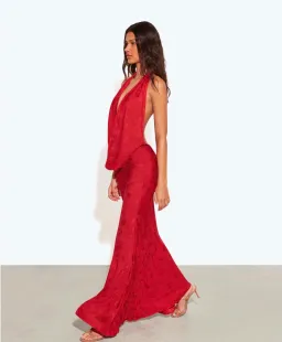 Rat and Boa Red Alita Dress XS for rent on The Volte - image 4