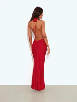 Rat and Boa Red Alita Dress XS for rent on The Volte - image 3