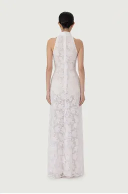 Sau Lee White Gillian Lace Dress for rent on The Volte - image 4