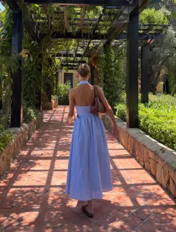 Meshki Cindy Collared Midi dress for rent on The Volte - image 4