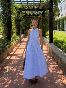 Meshki Cindy Collared Midi dress for rent on The Volte - image 2