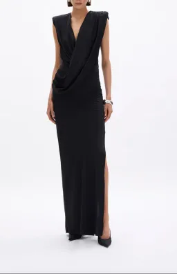Rachel Gilbert Solstice Gown - Black - Size 1 / AU 8 for rent on The Volte - image 1