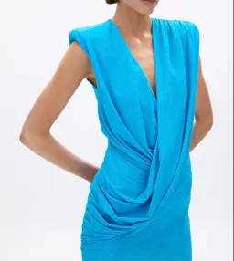 Rachel Gilbert Solstice Gown - Size 2 / AU 10 - Aquamarine for rent on The Volte - image 2