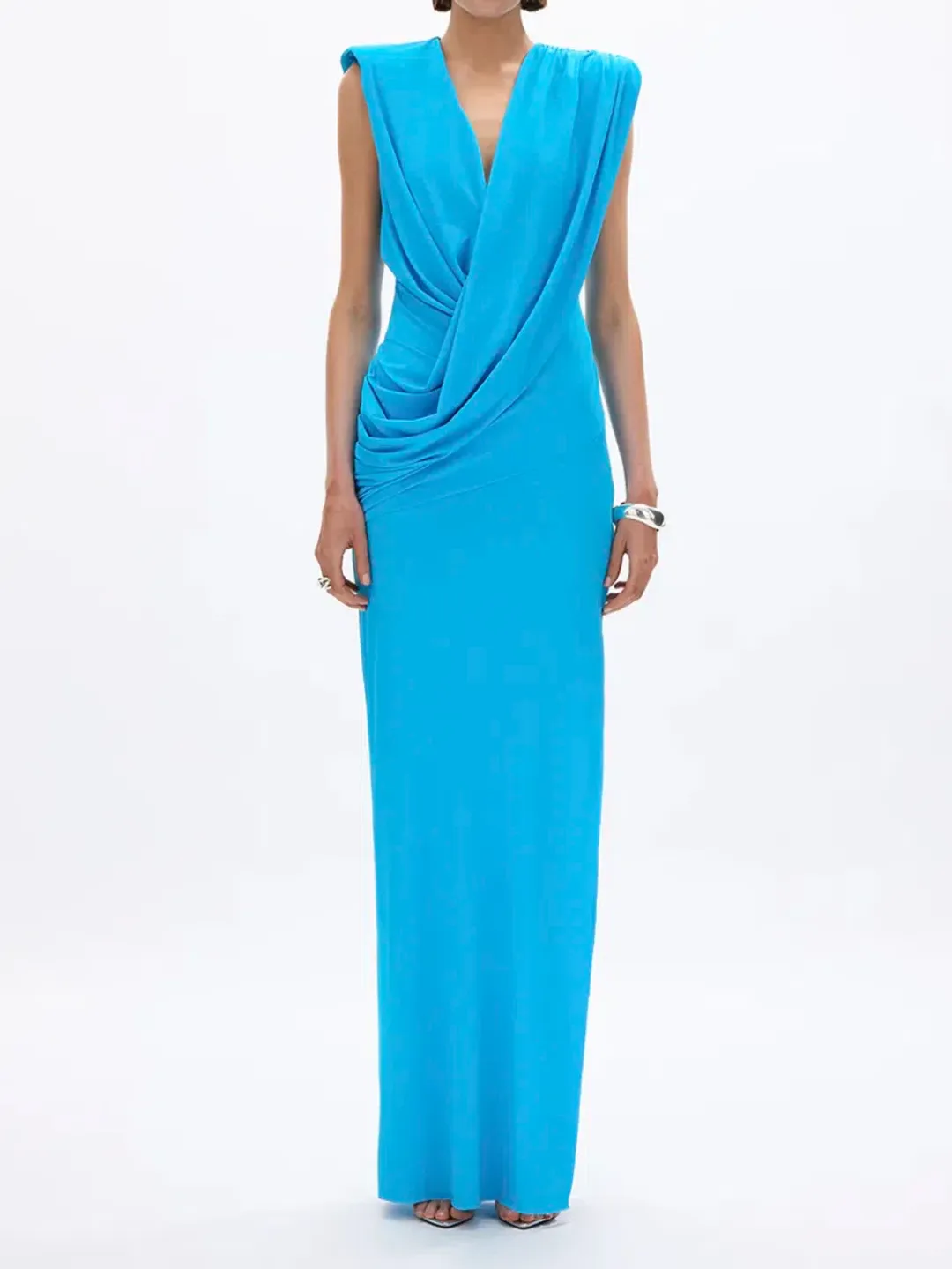 Rachel Gilbert Solstice Gown - Size 2 / AU 10 - Aquamarine for rent on The Volte - main image