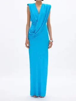 Rachel Gilbert Solstice Gown - Size 2 / AU 10 - Aquamarine for rent on The Volte - image 1