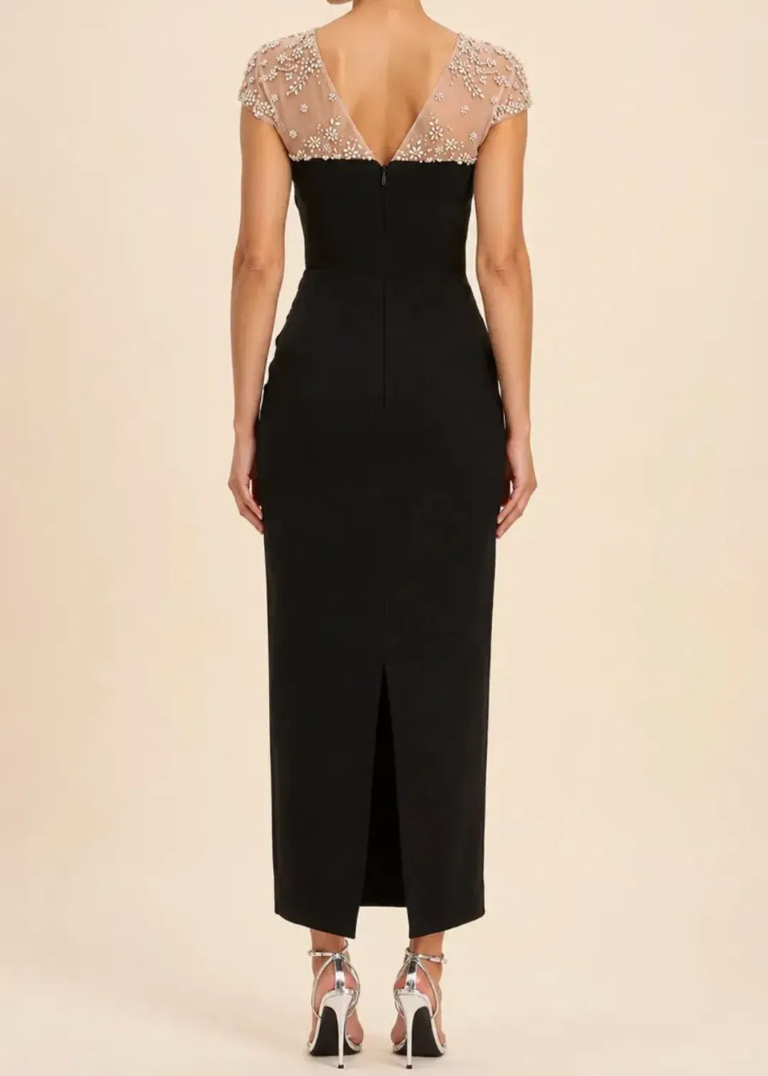 Rachel Gilbert Dottie Dress - Black - Size 2 / AU 10 for rent on The Volte - main image