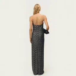 Arcina Ori Stevie Dress Chrome Size Small for rent on The Volte - image 3