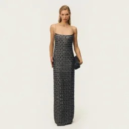 Arcina Ori Stevie Dress Chrome Size Medium for rent on The Volte - image 2
