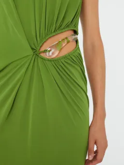 Encased Nature Suspended Jersey Tank Dress for rent on The Volte - image 4