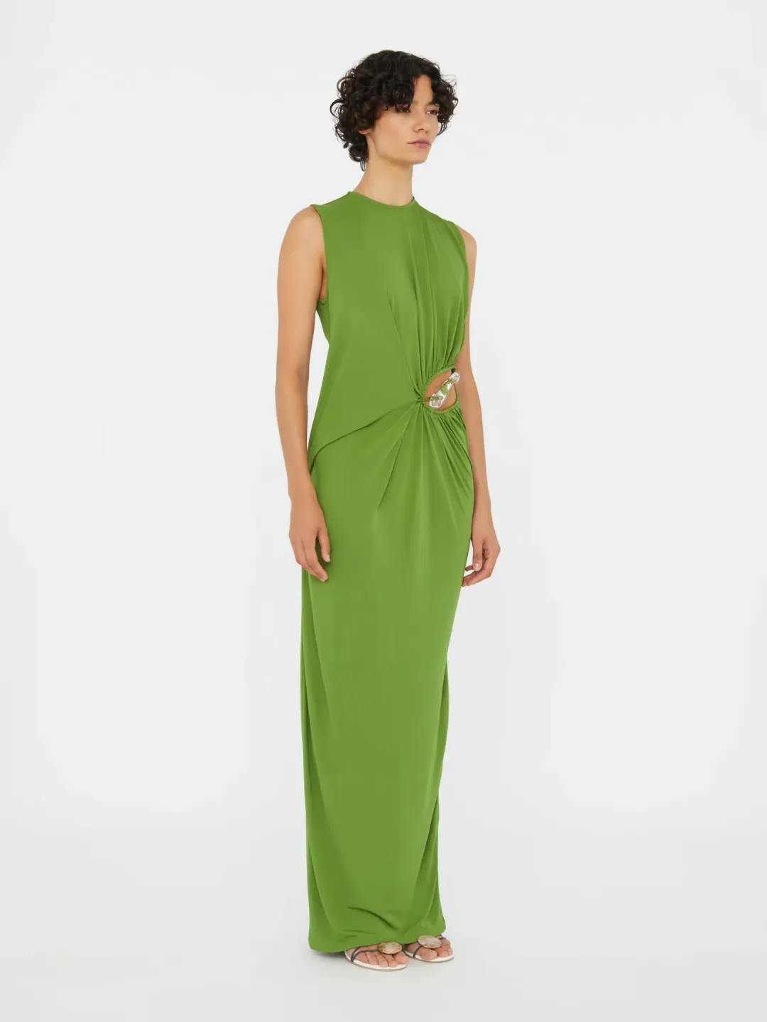 Encased Nature Suspended Jersey Tank Dress for rent on The Volte - main image