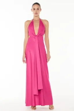 💕 Manning Cartell Evening Trance Slip Dress in Fushcia Pink Size AU 8 💕 for rent on The Volte - image 1