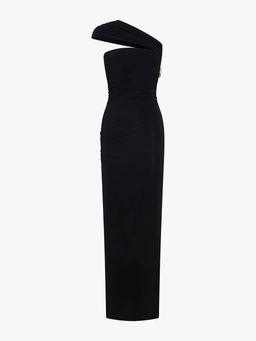 Beach Glass Draped Jersey Strapless Dress for rent on The Volte - main image