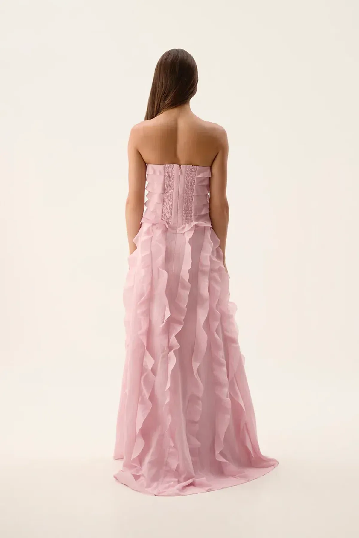 🌸 Aje ALLAIRIE GOWN in Chalk Pink - Size 14 AU 🌸 Ruffled Tiered Maxi Dress 🌸 - Image 6