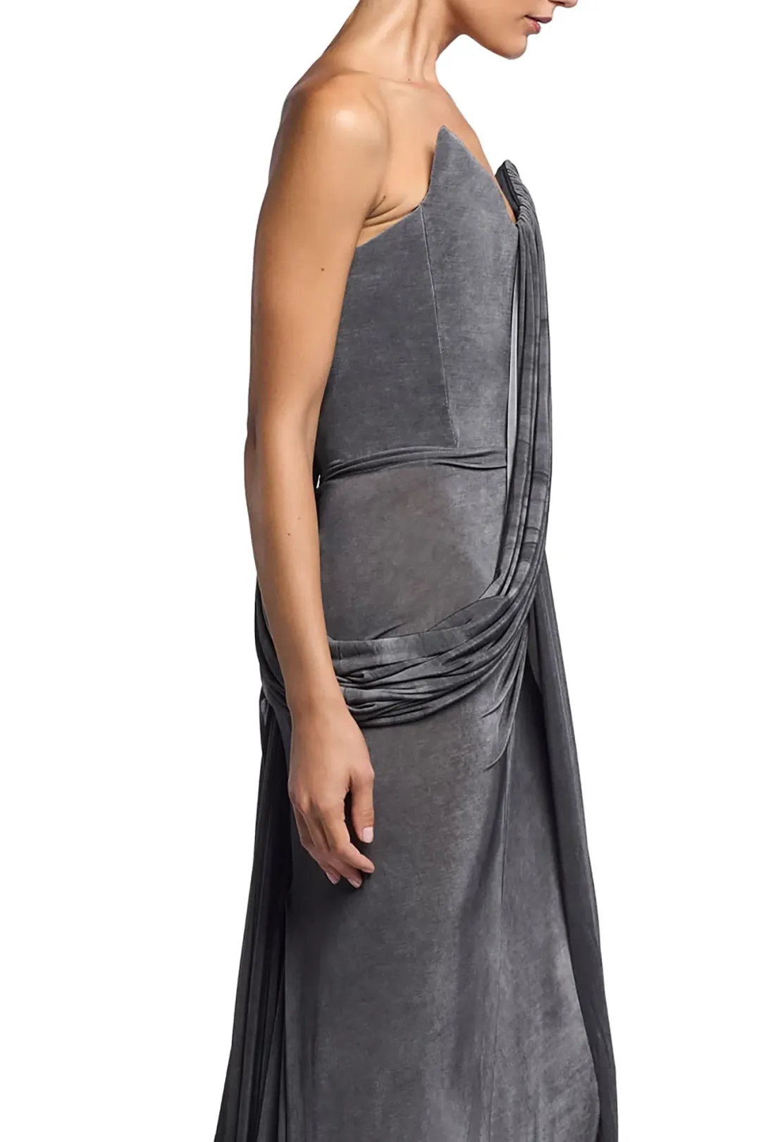 Warrior Drape Gown for rent on The Volte - main image