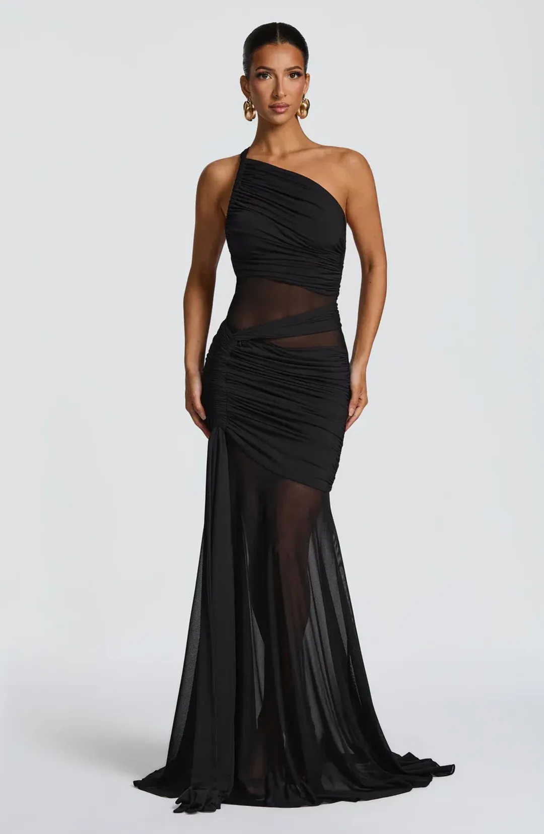 Marianne Maxi Dress Black for rent on The Volte - main image
