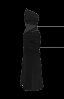 Marianne Maxi Dress Black for rent on The Volte - image 5