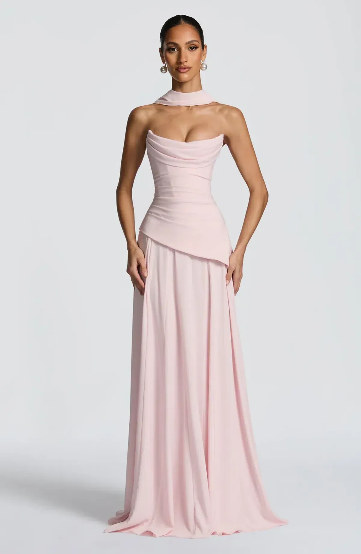 Patricia Maxi Dress Blush - Image 3
