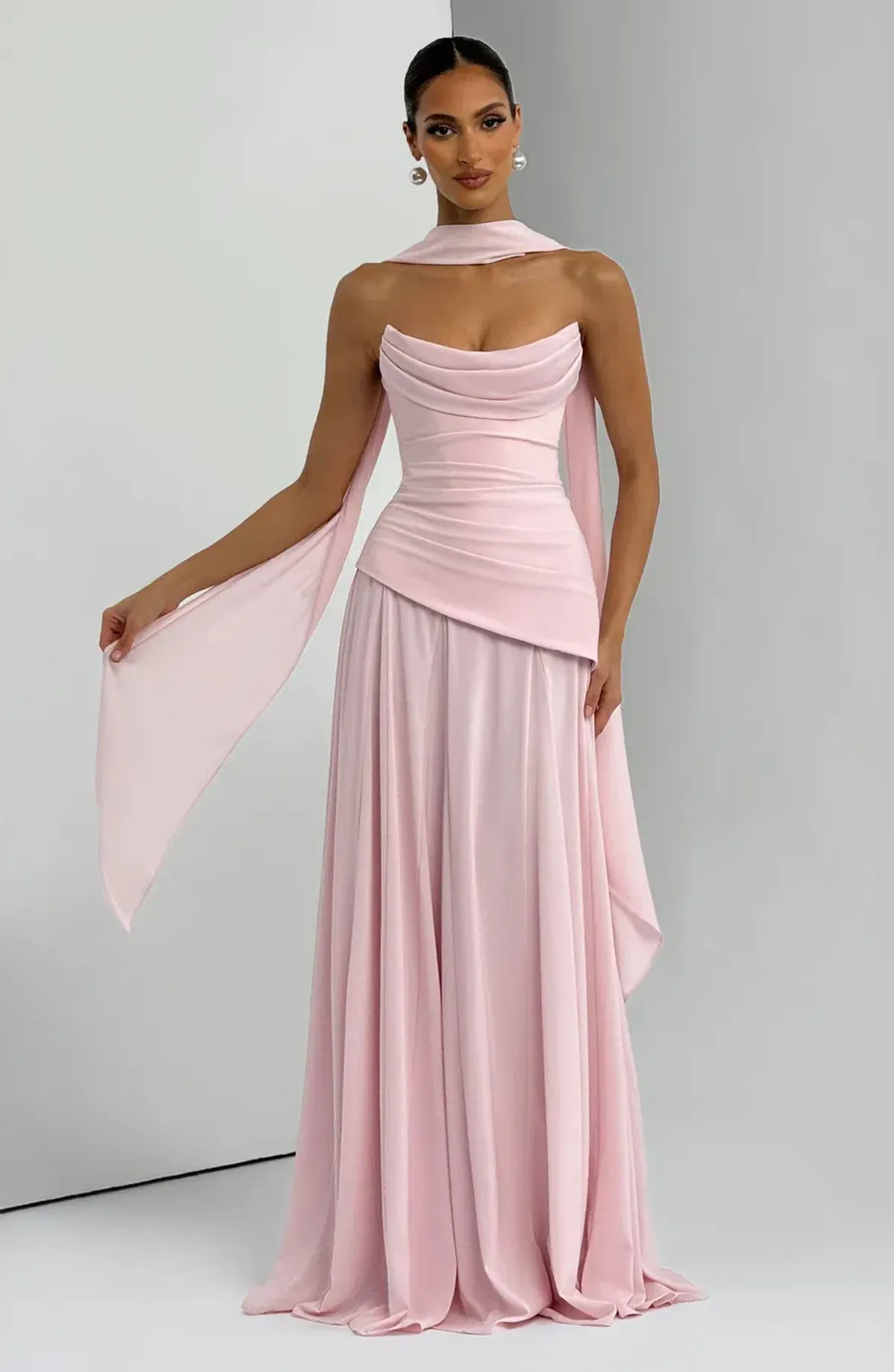 Patricia Maxi Dress Blush - Image 2