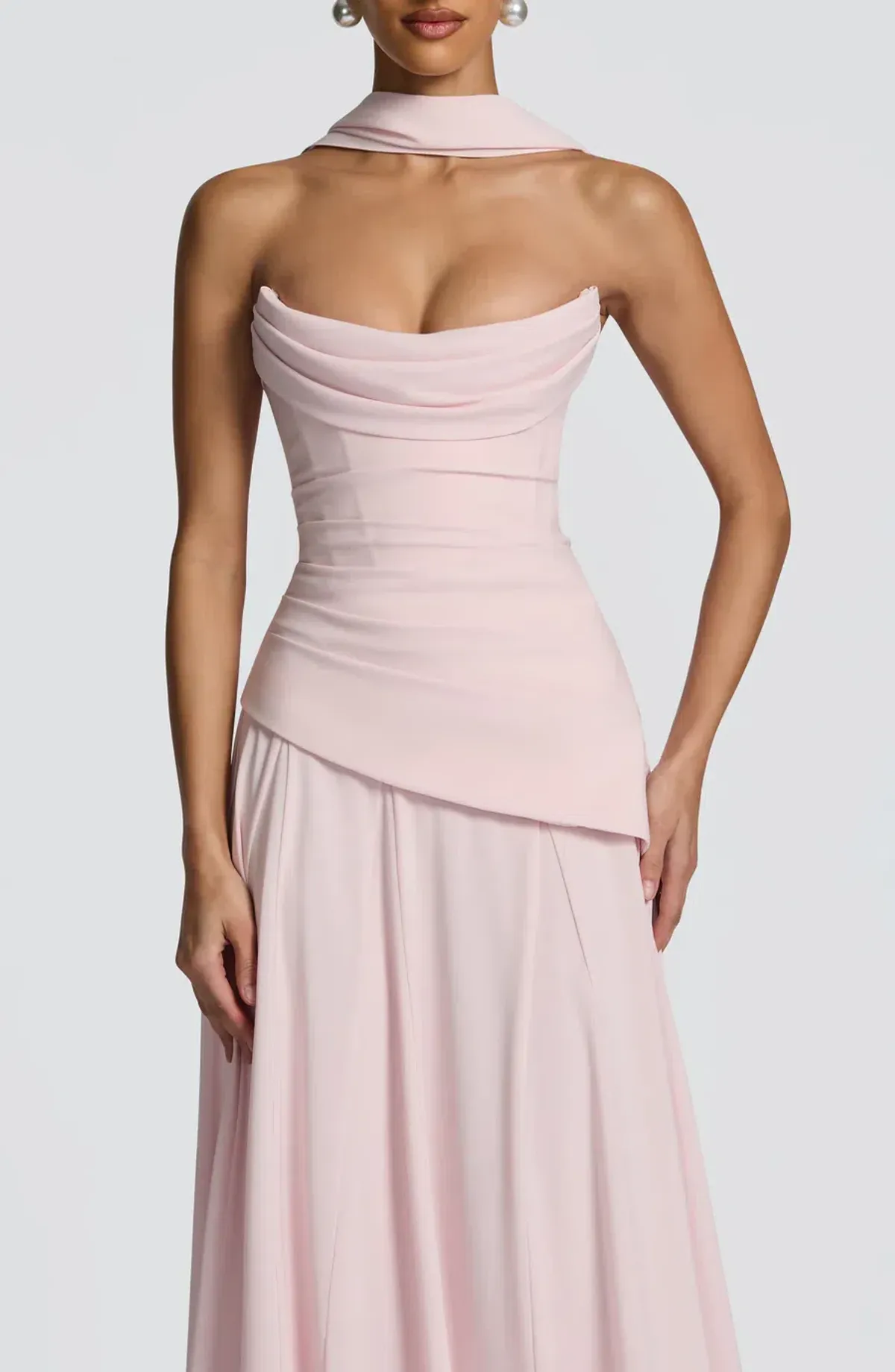 Patricia Maxi Dress Blush - Image 1