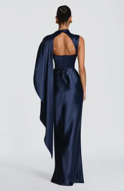 Avendra Maxi Dress Navy for rent on The Volte - image 3