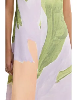 Significant Other Malina Maxi Dress Size 10 Stamped Poppy for rent on The Volte - image 4