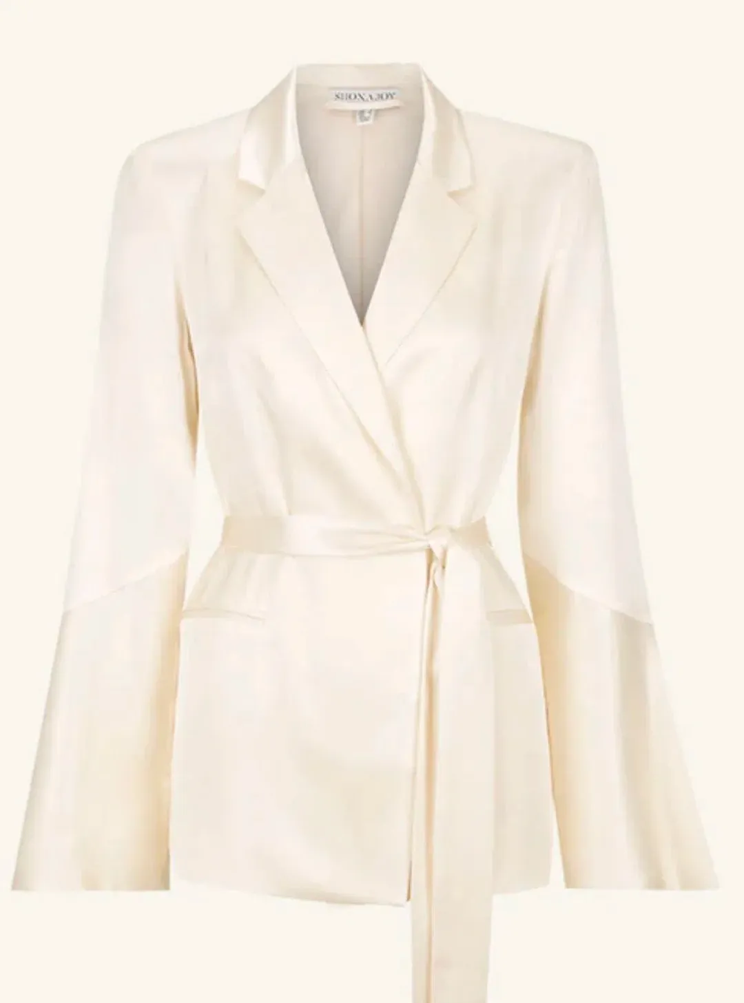 Shona joy La Lune flared sleeve belted suit for rent on The Volte - main image