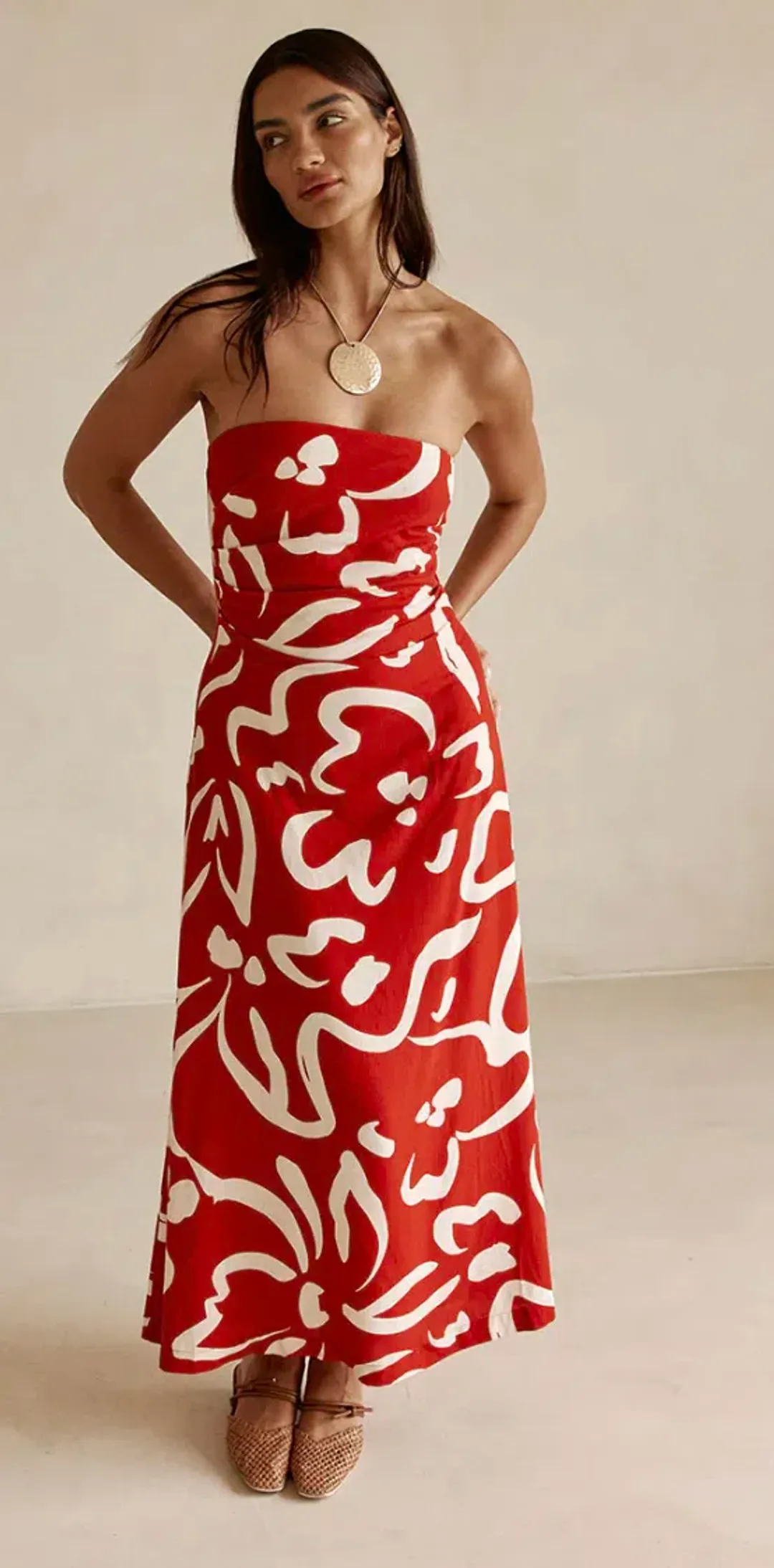 Sabo Liberty Dress - Fila Rouge Size 16 for rent on The Volte - main image