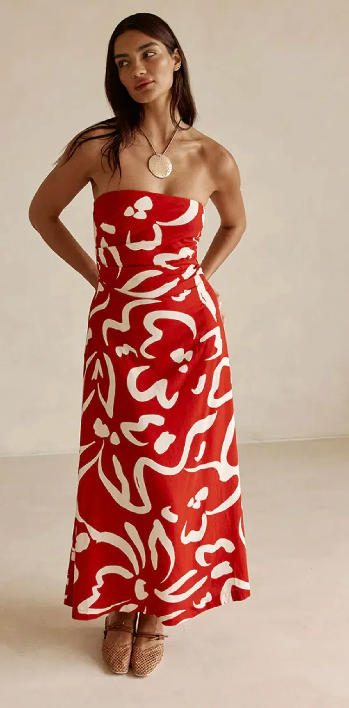 Sabo Liberty Dress - Fila Rouge Size 16 for rent on The Volte - main image