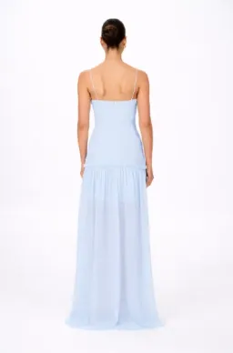 Jefre Sei Renata Dress - Baby Blue - XS for rent on The Volte - image 2
