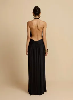 Arcina Ori Santina Gown - Black - S for rent on The Volte - image 2