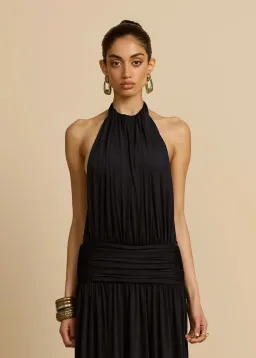 Arcina Ori Santina Gown - Black - S for rent on The Volte - image 4