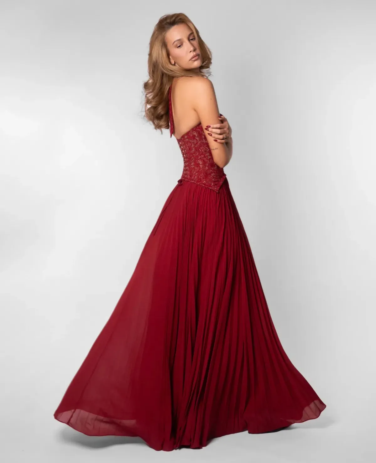 Fenity Gaia Gown - Red - Image 2