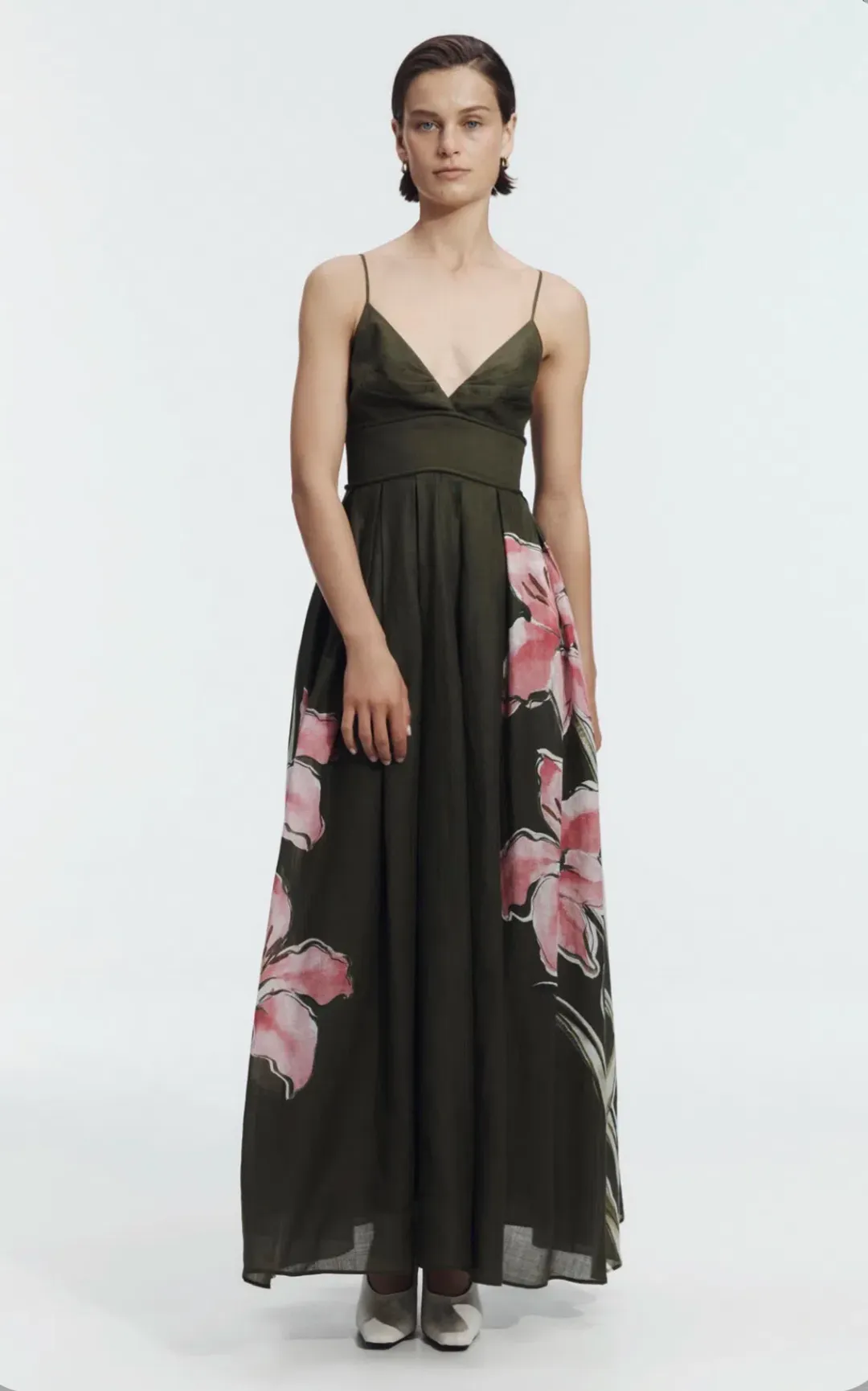 Aje Ilma Maxi Dress - size 8 for rent on The Volte - main image