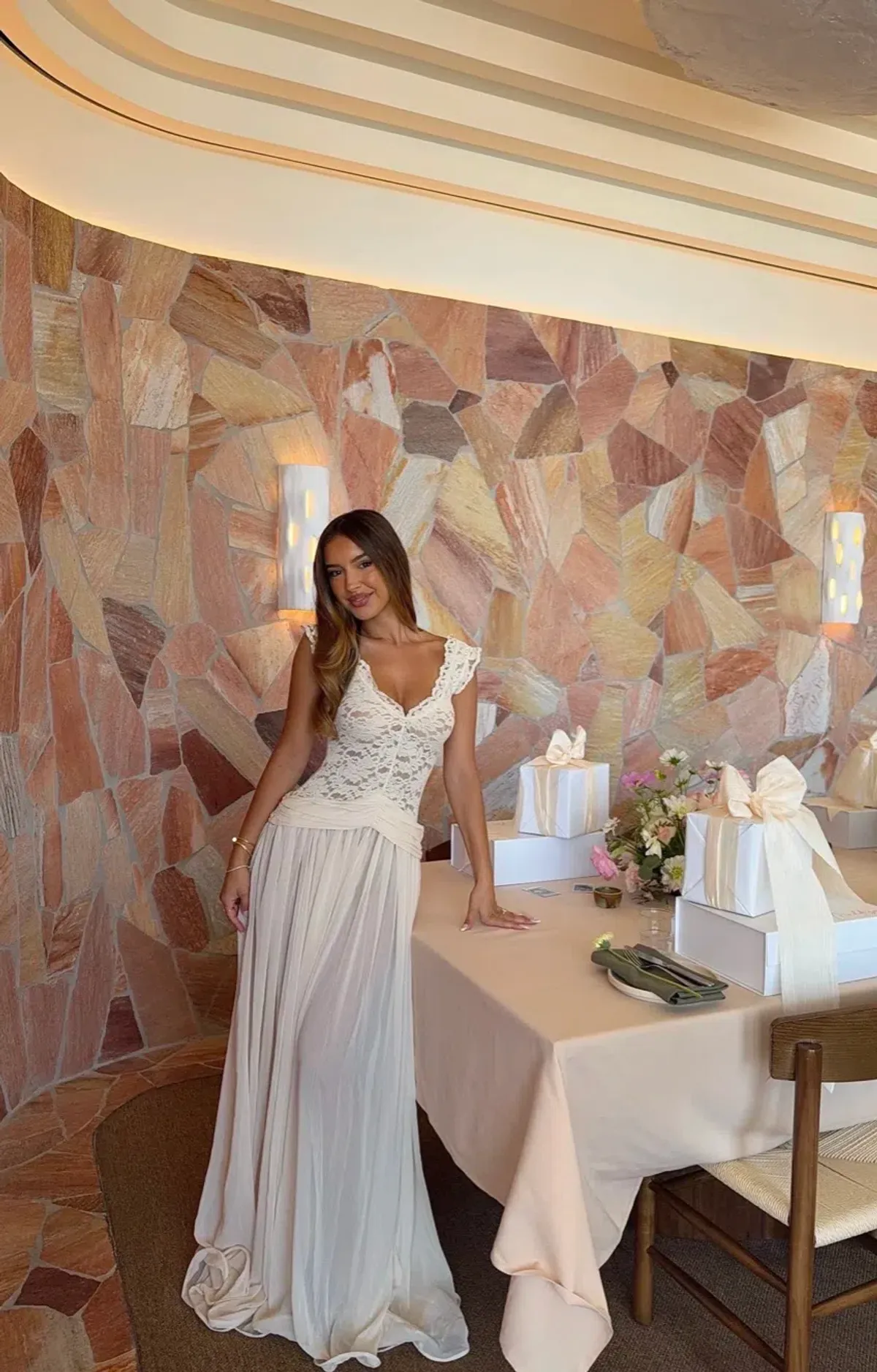 Arcina Ori Arabella dress Cream - Image 3