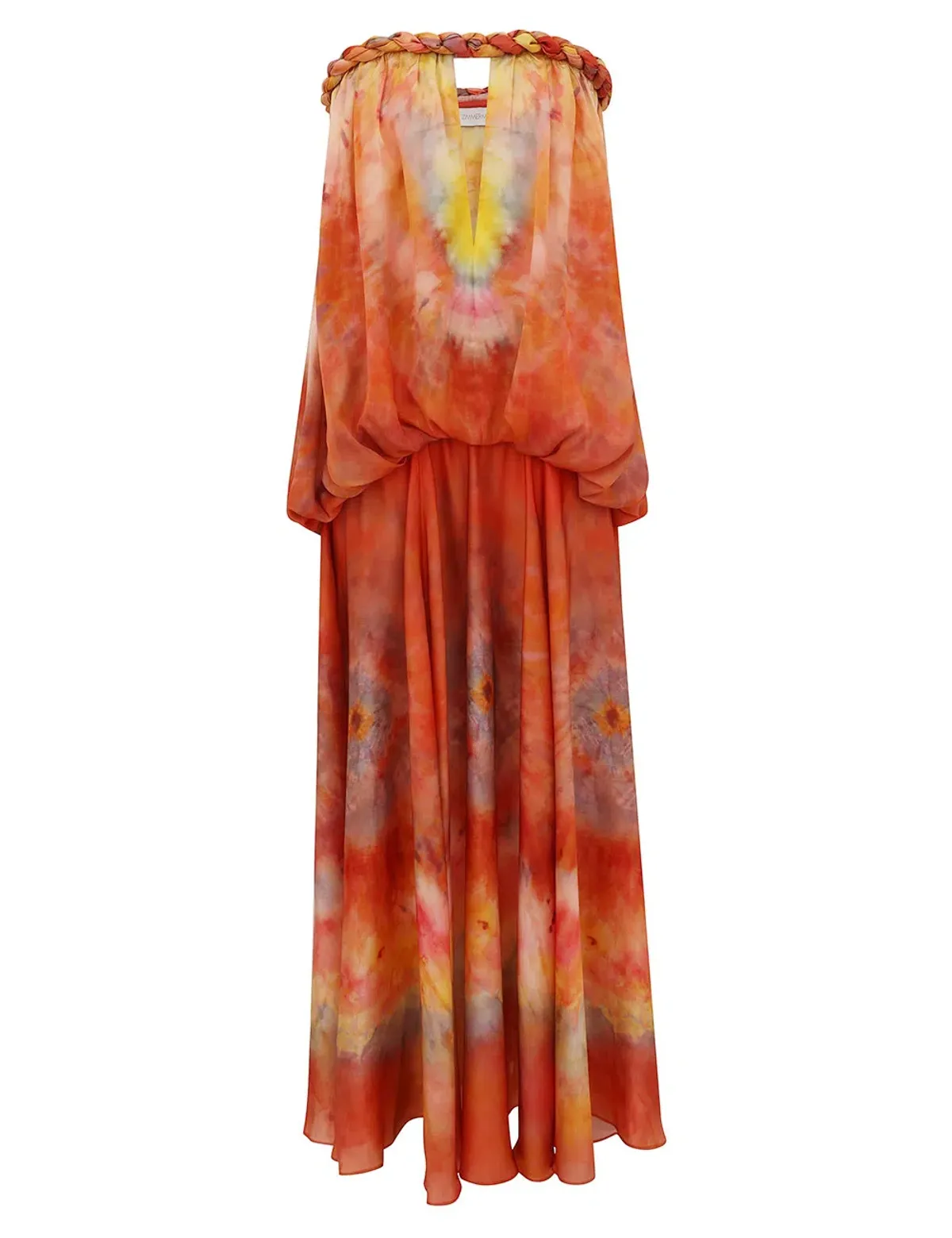 ZIMMERMANN Luna Twist Bandeau Gown in Silk - Image 5