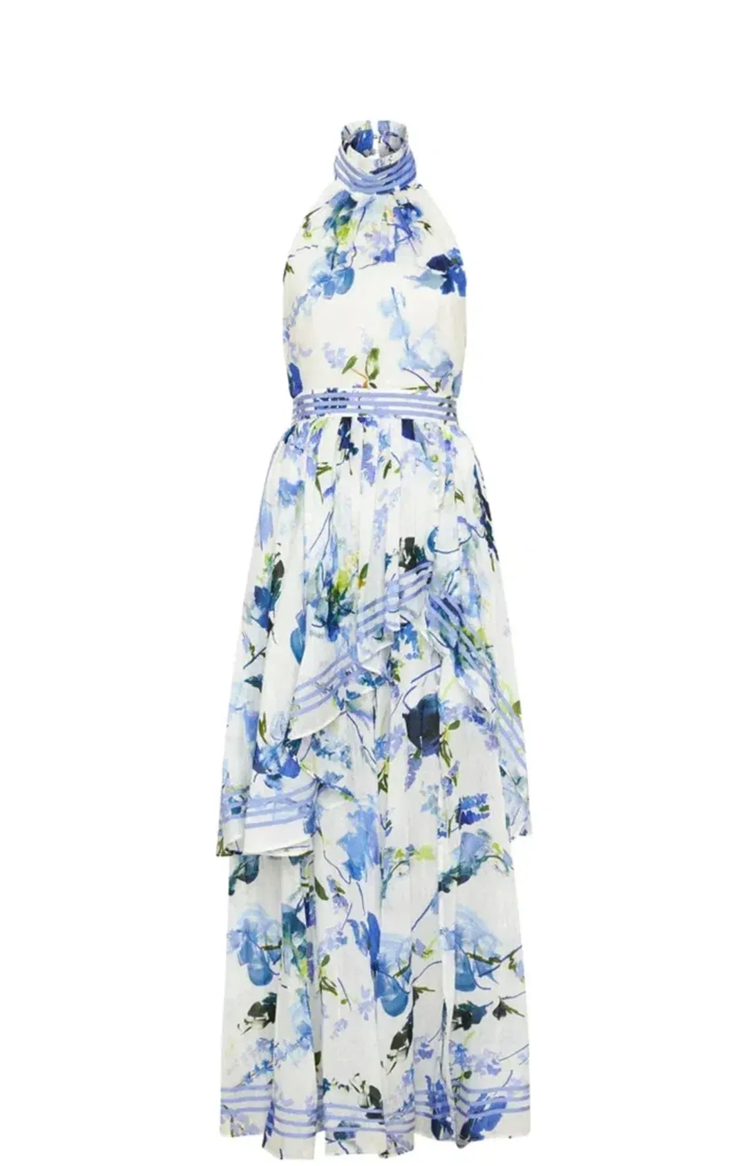 Aje Sienna Maxi Dress Lavenders Of Provence AU 12 for rent on The Volte - main image