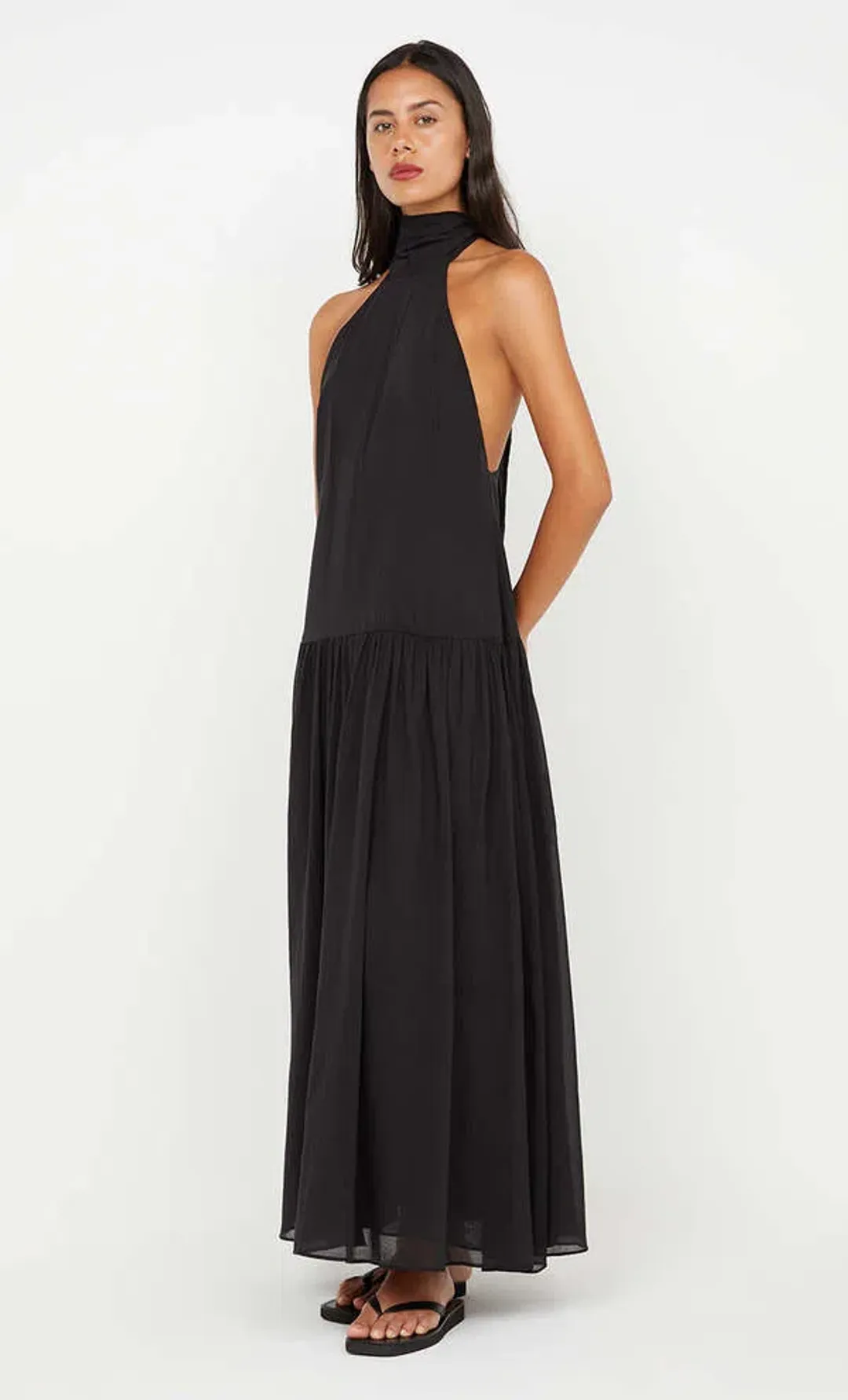 Bec & Bridge Lina High Neck Dress Size AU 12 for rent on The Volte - main image