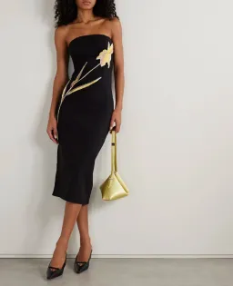 STAUD Brooke Embellished Midi Size 6. for rent on The Volte - image 1