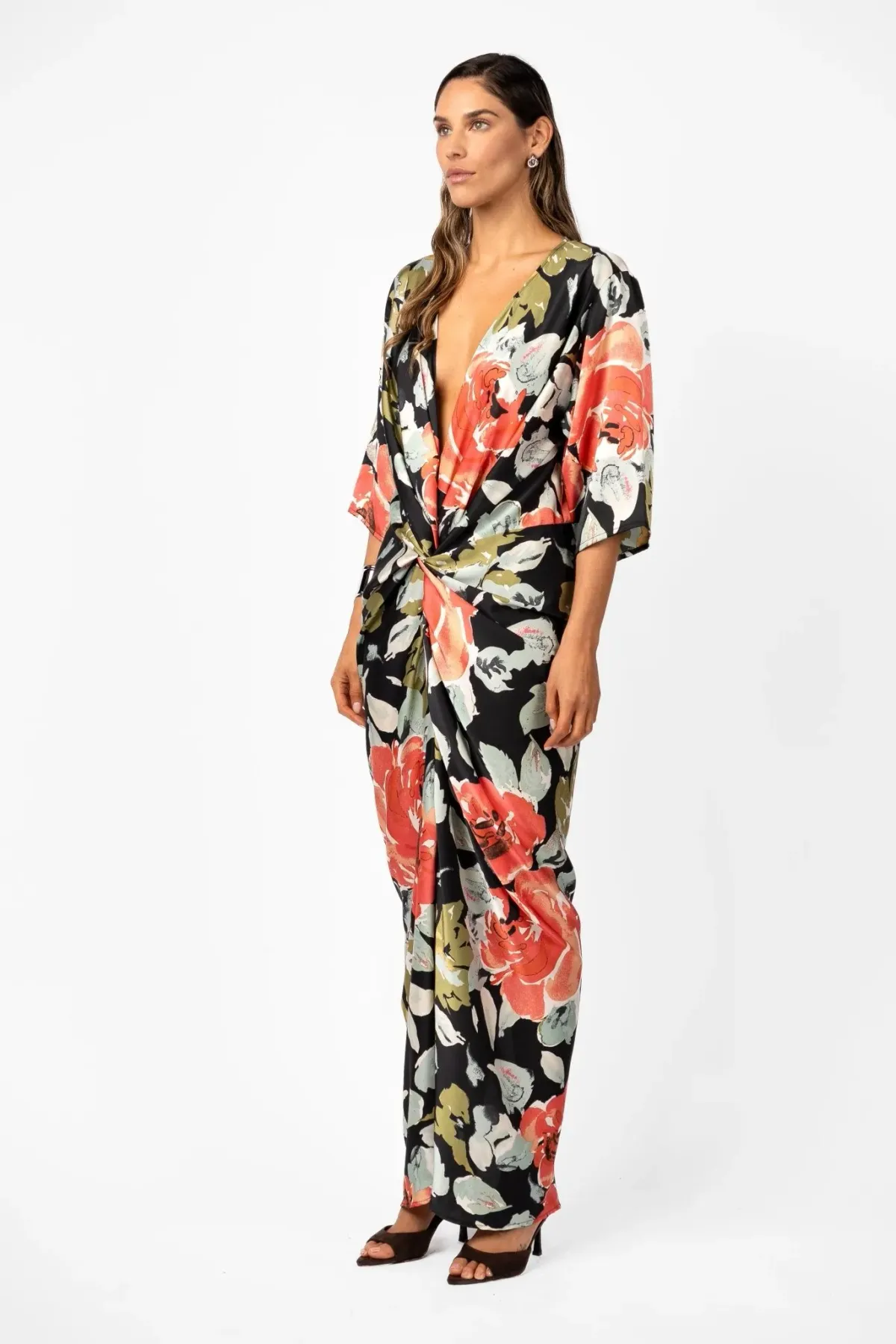One Fell Swoop Alex Kimono Kuro Hana - Image 2