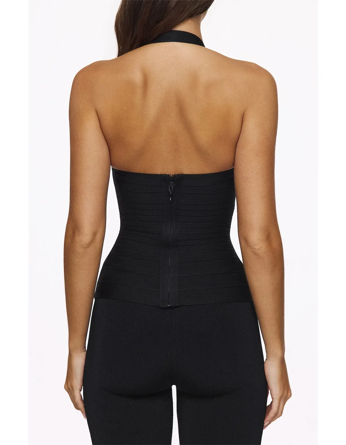 House of CB The Silhouette Top Black Size L - Image 3