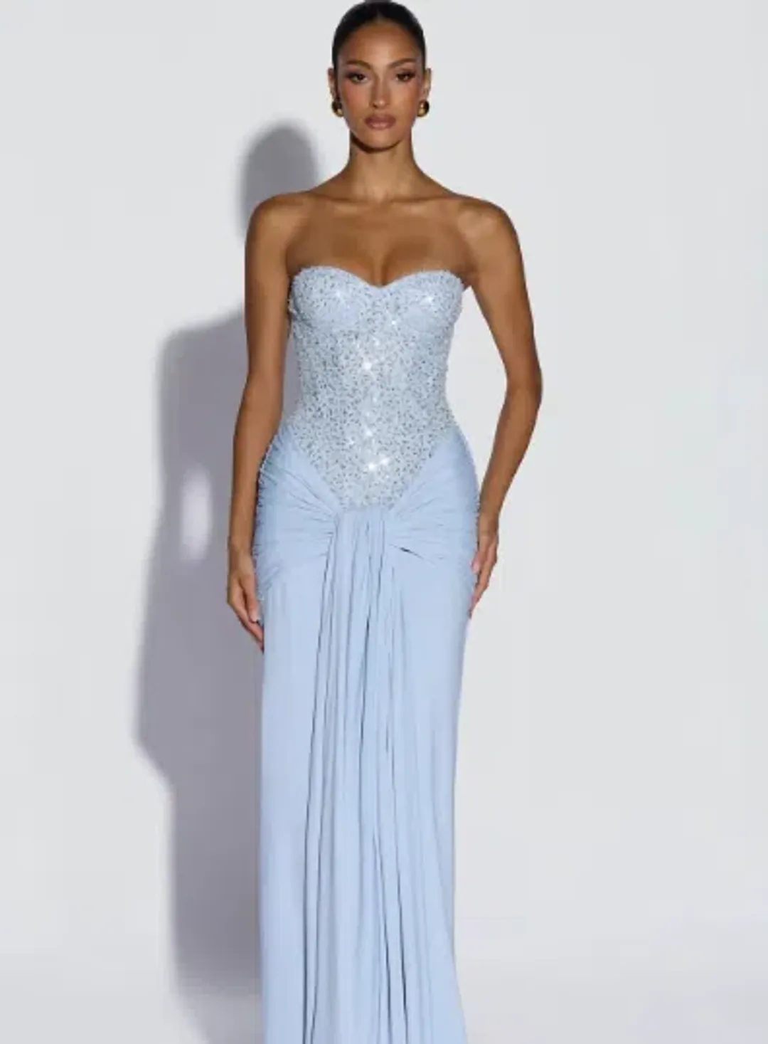 Babyboo Carina Maxi Dress Glacier Blue size 8 for rent on The Volte - main image