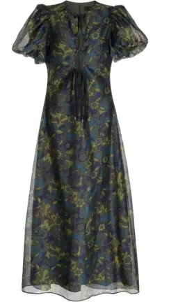 SIR valerio floral-print maxi dress for rent on The Volte - image 1