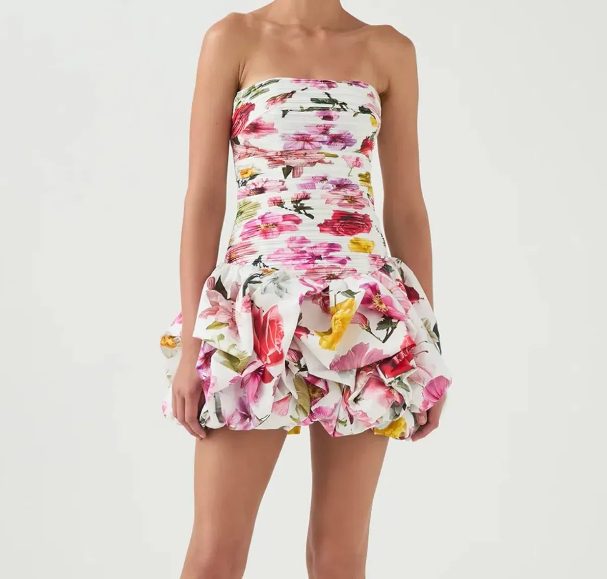 AJE - Violette Bubble Hem Mini Dress Size 6 - Image 1